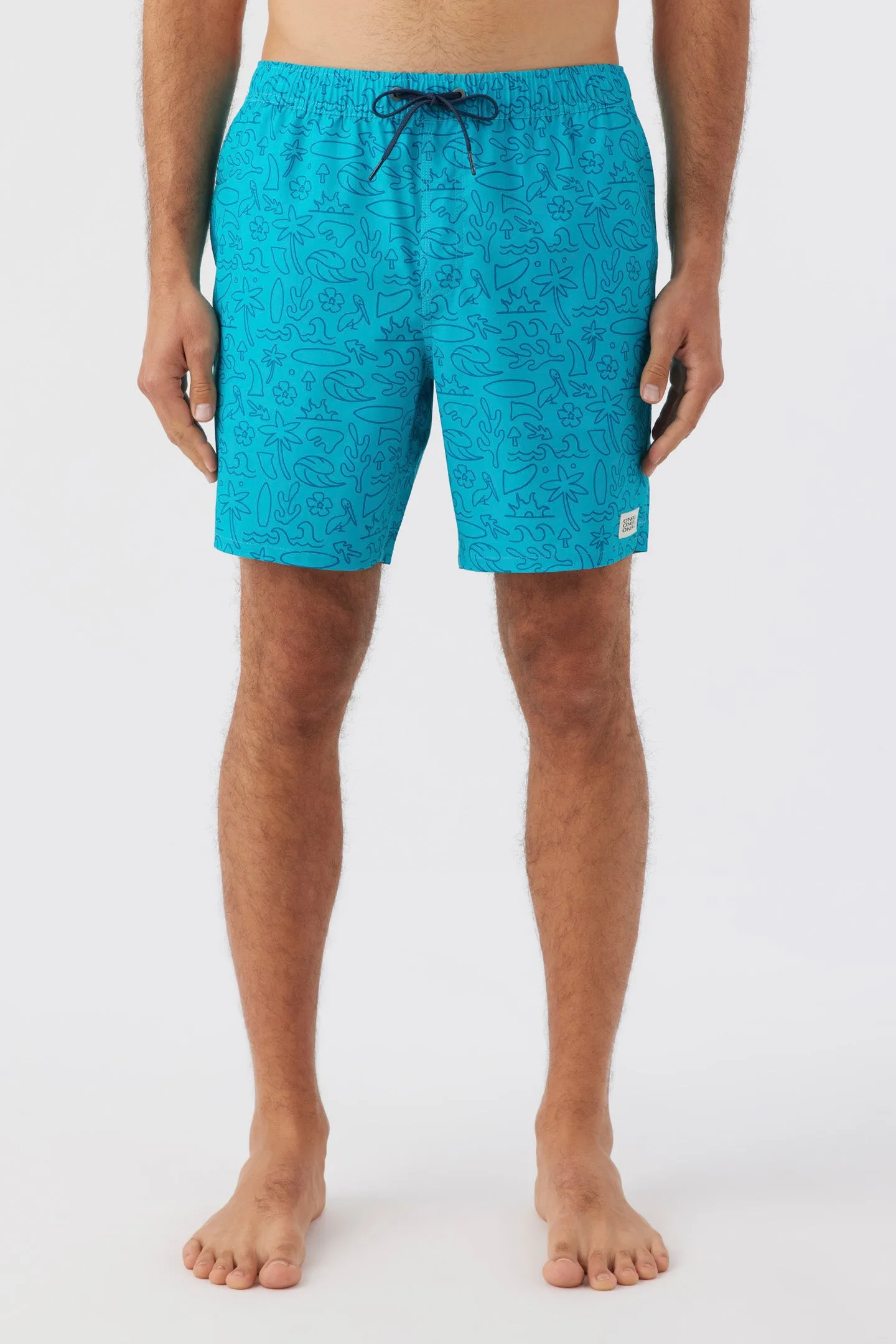 HERMOSA CREW ELASTIC WAIST 17" SWIM TRUNKS sold by O'Neill product image thumbnail 2