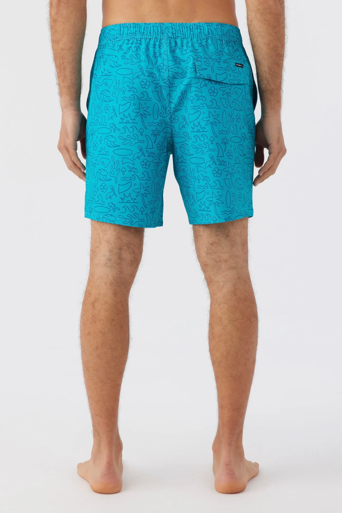HERMOSA CREW ELASTIC WAIST 17" SWIM TRUNKS sold by O'Neill product image thumbnail 4