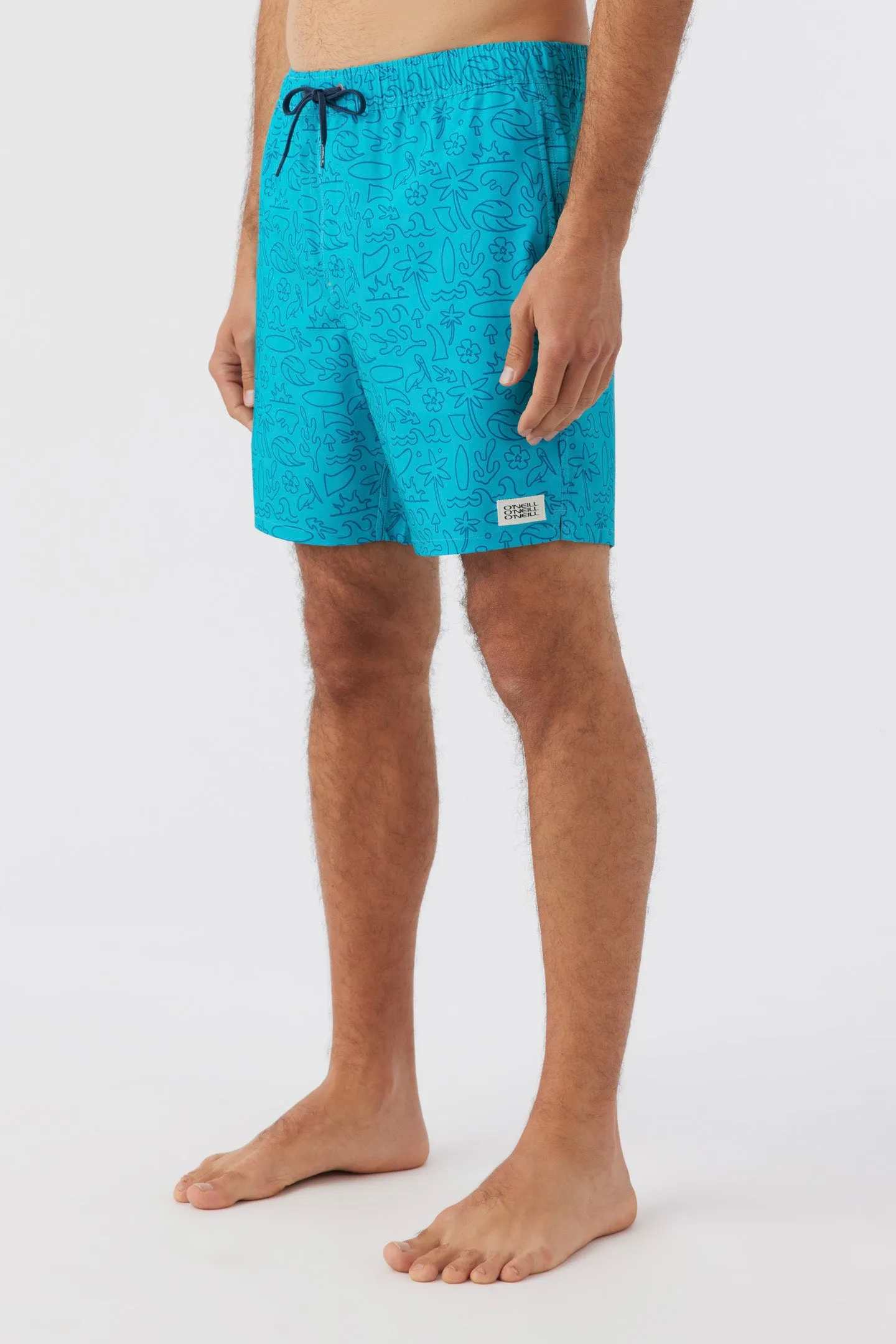 HERMOSA CREW ELASTIC WAIST 17" SWIM TRUNKS sold by O'Neill product image thumbnail 3