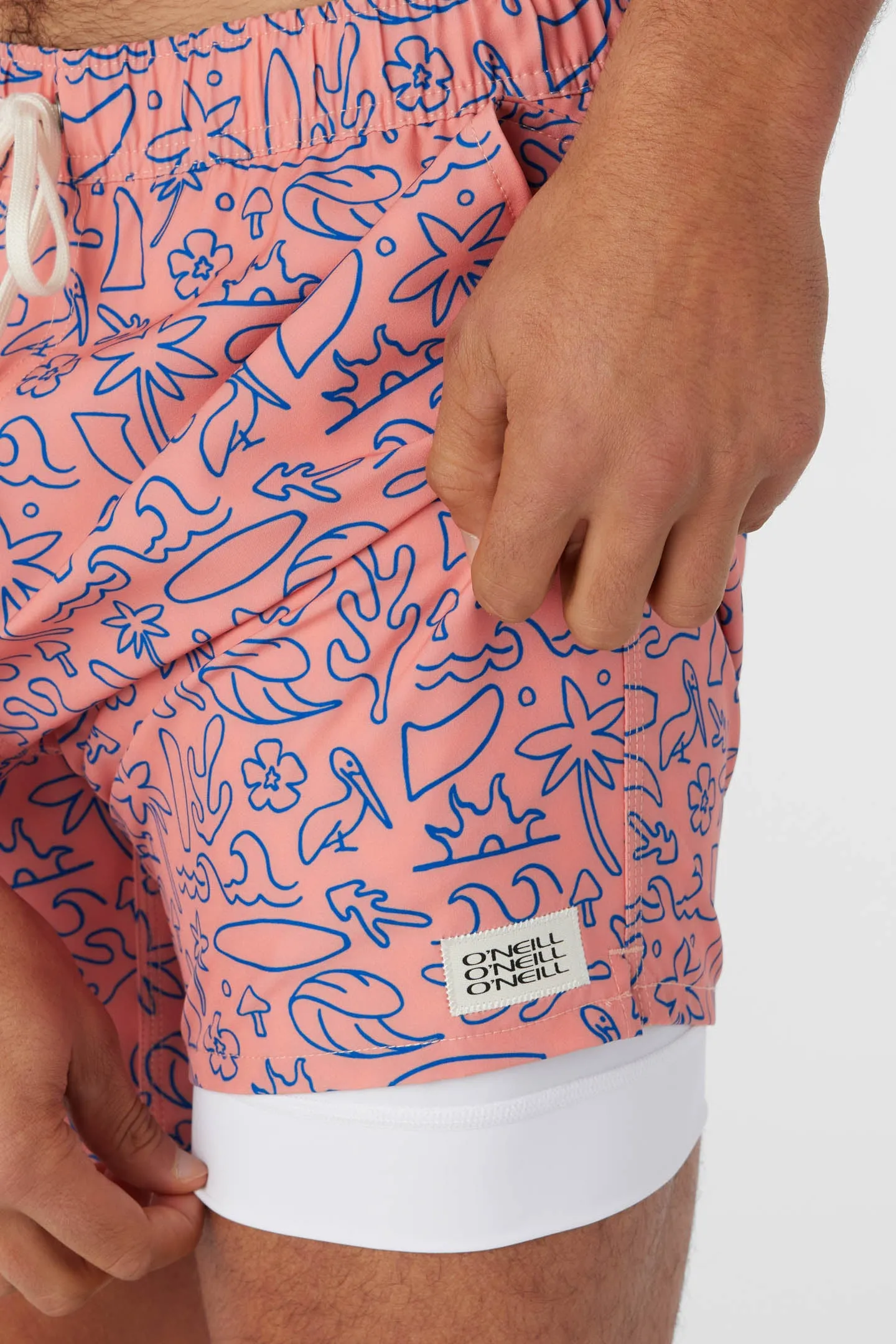 HERMOSA ELASTIC WAIST LINED 17" SWIM TRUNKS sold by O'Neill product image thumbnail 5