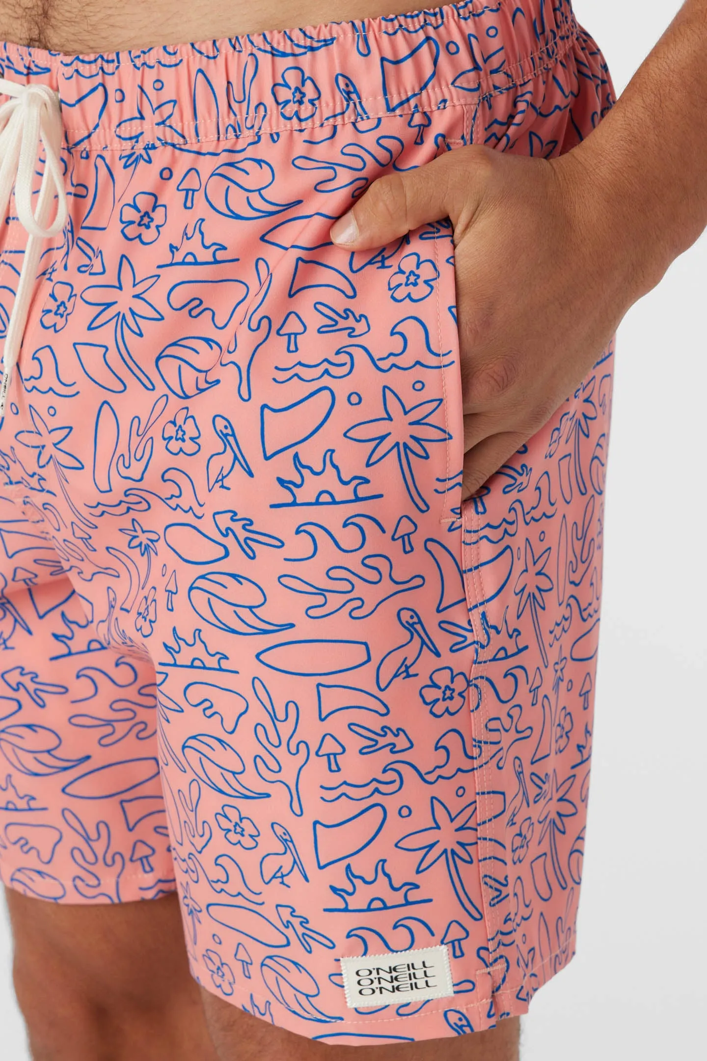 HERMOSA ELASTIC WAIST LINED 17" SWIM TRUNKS sold by O'Neill product image thumbnail 4