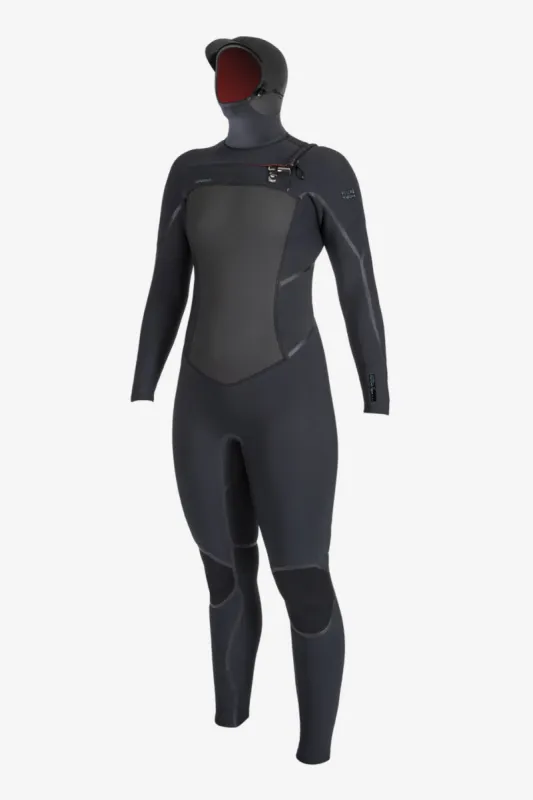 WOMEN'S PSYCHO TECH 5/4+MM CHEST ZIP FULL WETSUIT W/ HOOD sold by O'Neill