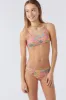 GIRL'S BELIZE FLORAL SCOOP BRALETTE SWIM SET sold by O'Neill