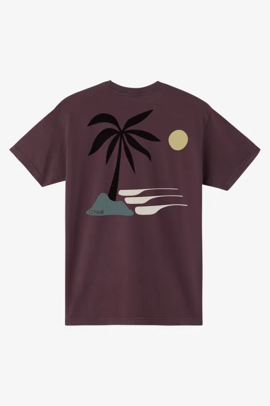 O'RIGINALS PALM ISLAND MODERN FIT TEE sold by O'Neill