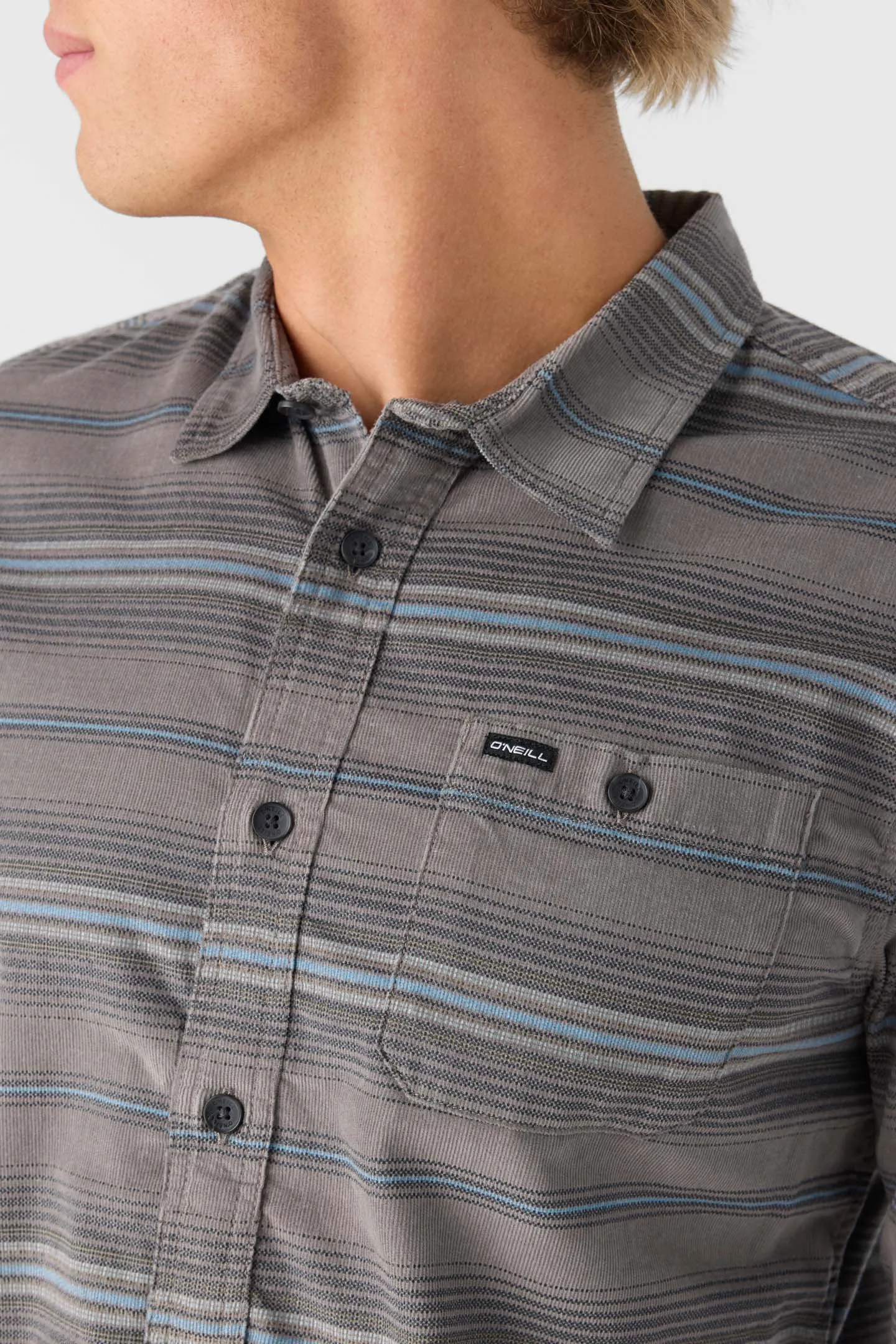 CARUSO STRIPE CORD STANDARD FIT LONG SLEEVE SHIRT sold by O'Neill product image thumbnail 5