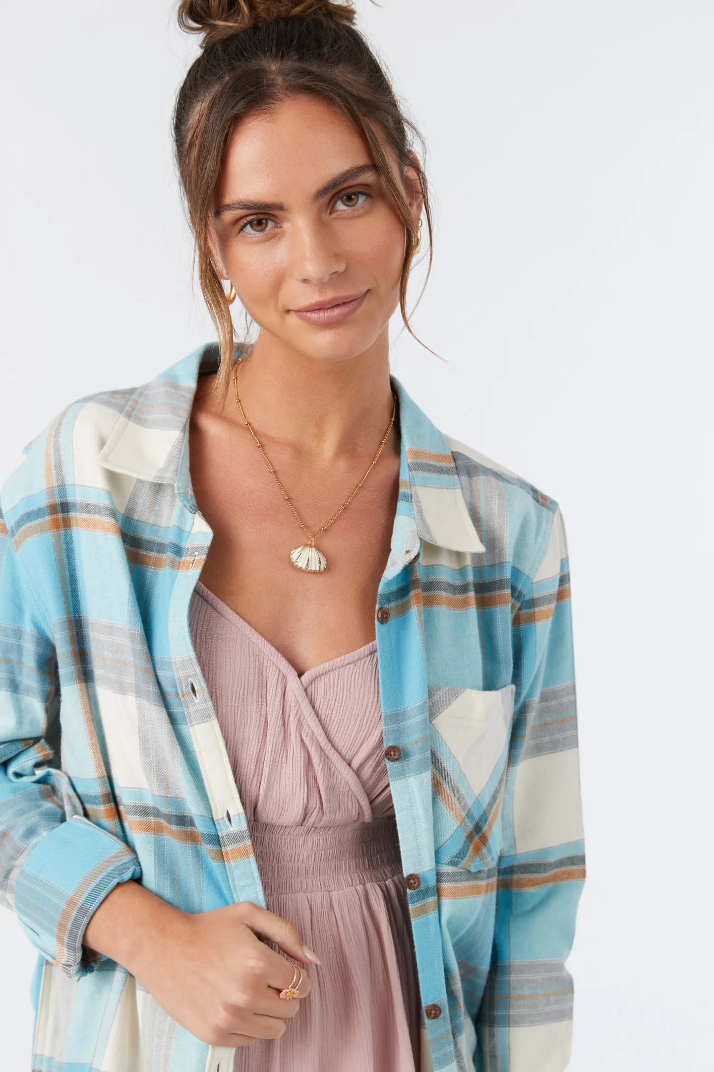 LOGAN FLANNEL TOP sold by O'Neill product image thumbnail 3
