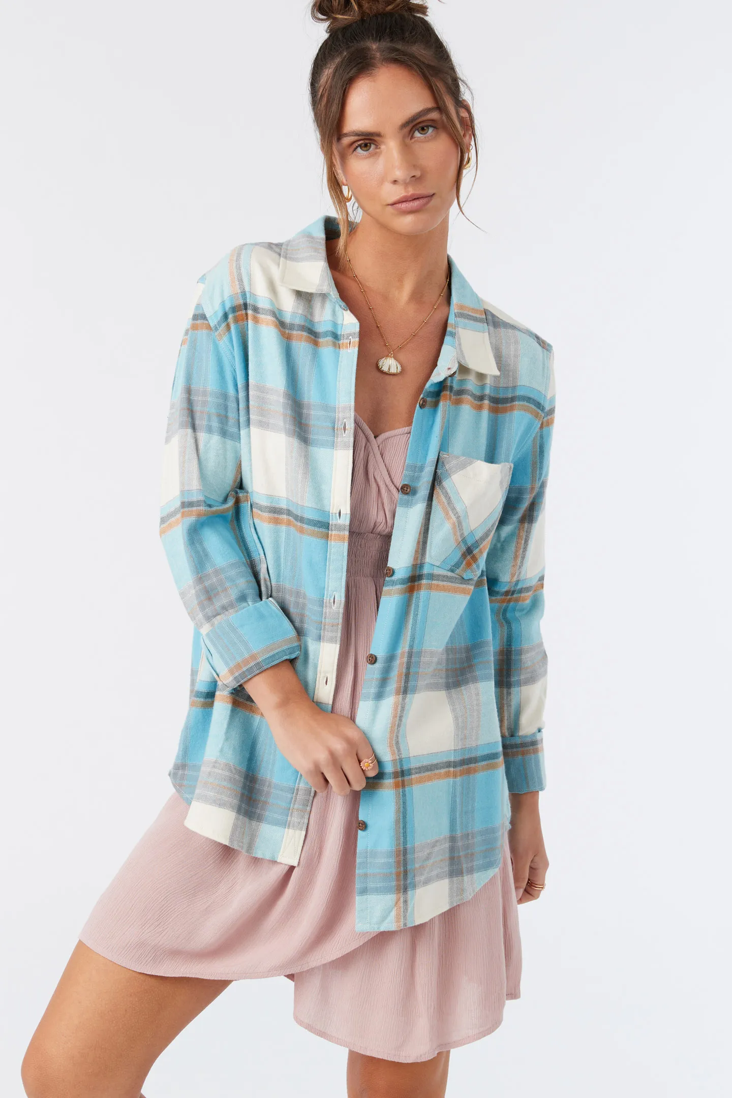LOGAN FLANNEL TOP sold by O'Neill product image thumbnail 2