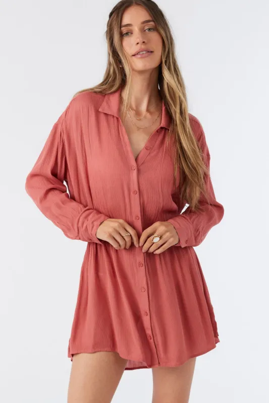 SALTWATER SOLIDS CAMI SWIM COVER-UP sold by O'Neill