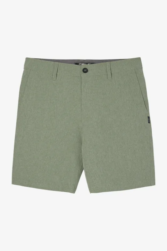 BOY'S RESERVE HEATHER 18" HYBRID SHORTS sold by O'Neill