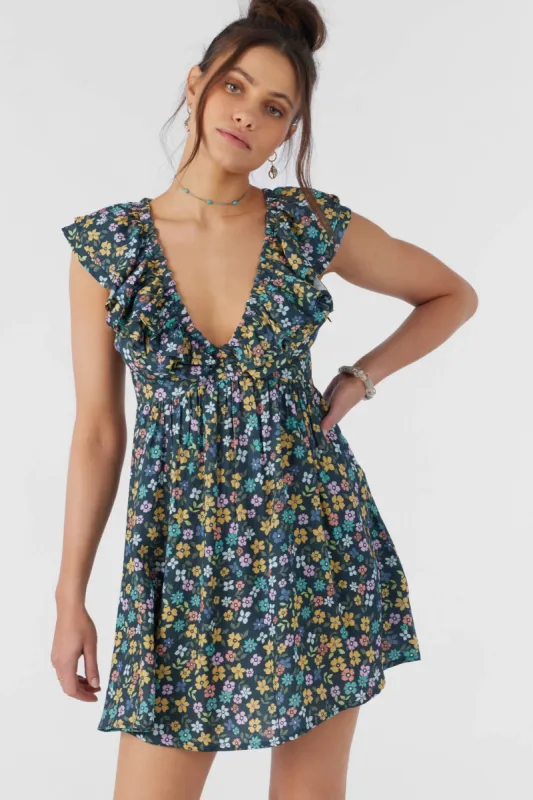 ZAINA LAYLA FLORAL DRESS sold by O'Neill