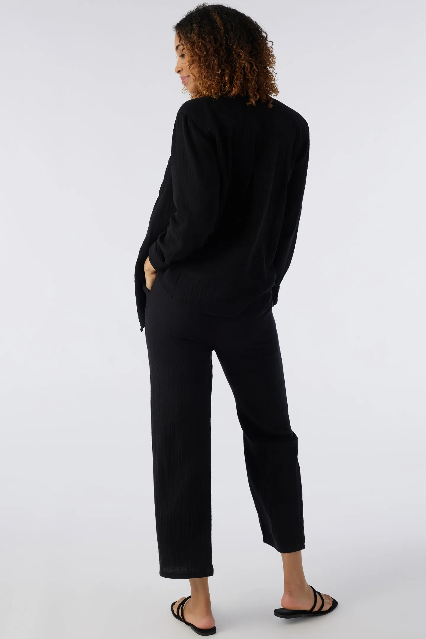 BRENDA CRINKLE DOUBLE GAUZE BEACH PANTS sold by O'Neill product image thumbnail 2