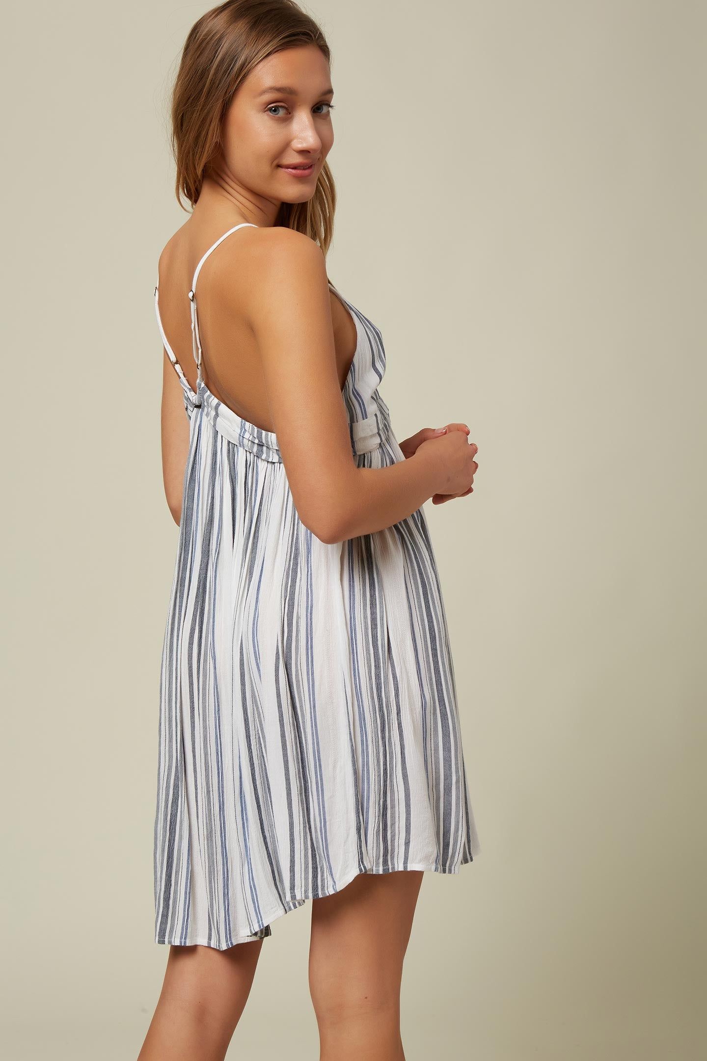 SALTWATER SOLIDS STRIPE TANK COVER-UP sold by O'Neill product image thumbnail 2