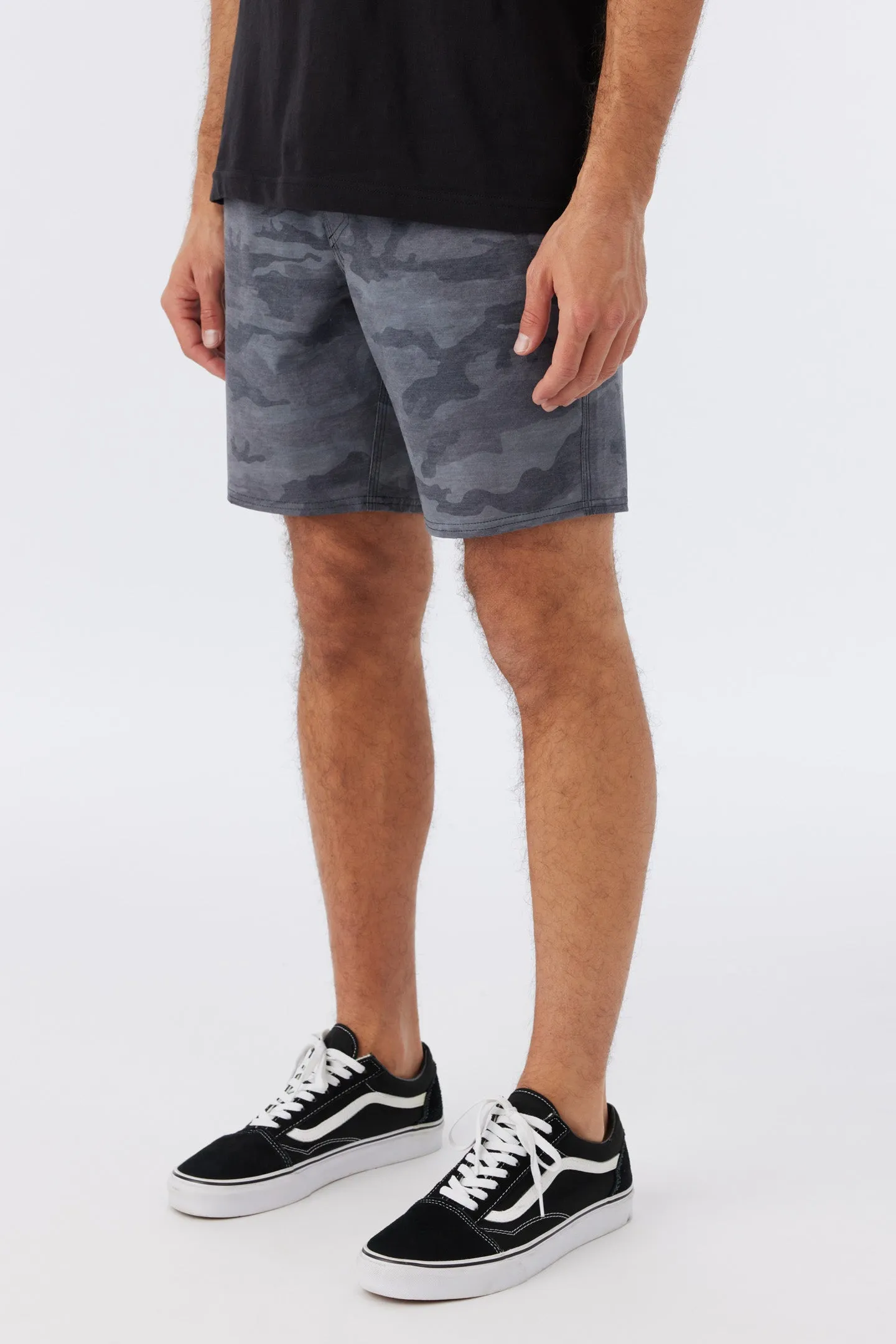 STOCKTON PRINT ELASTIC WAIST 18" HYBRID SHORTS sold by O'Neill product image thumbnail 4