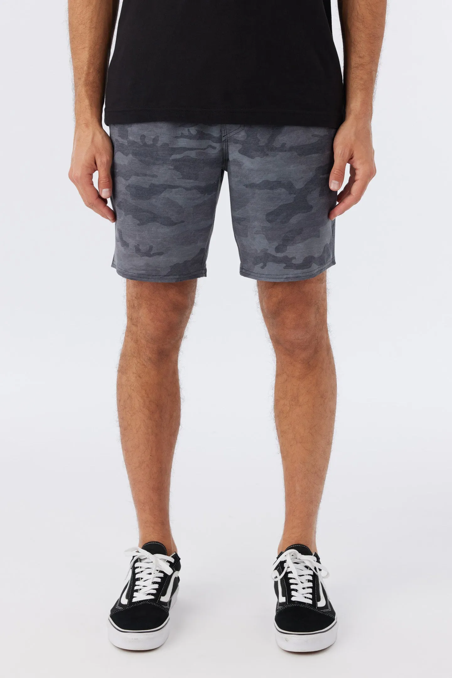 STOCKTON PRINT ELASTIC WAIST 18" HYBRID SHORTS sold by O'Neill product image thumbnail 3