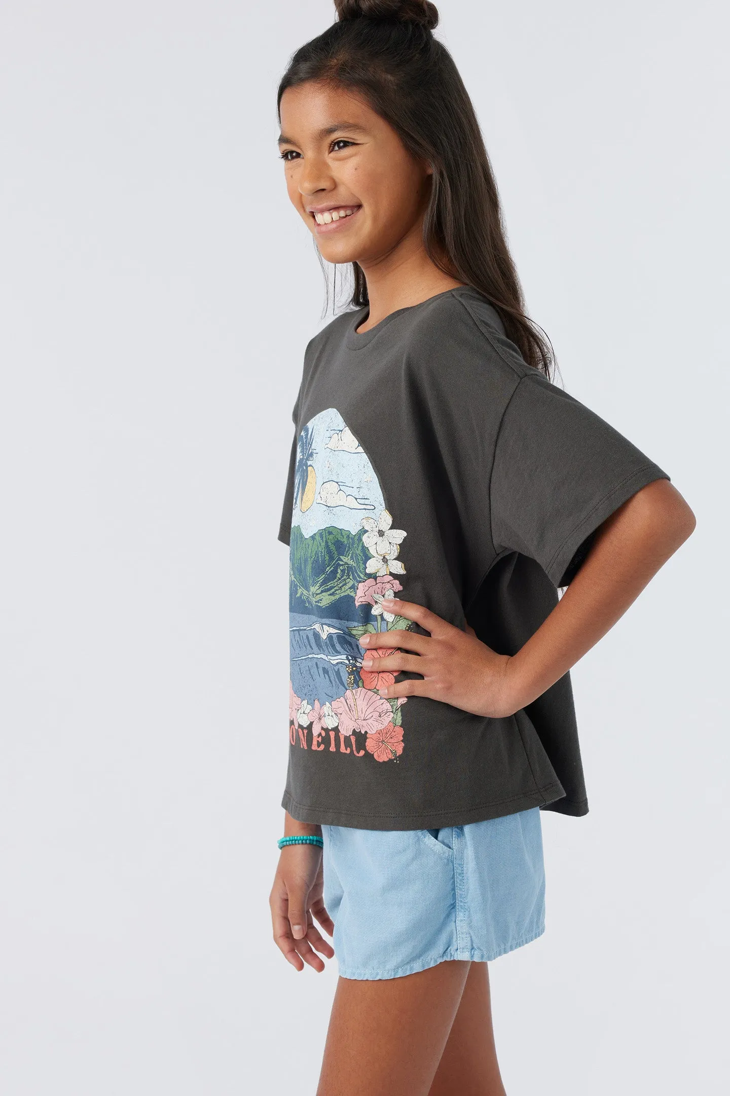 GIRL'S PARADISE HAPPENS TEE sold by O'Neill product image thumbnail 5