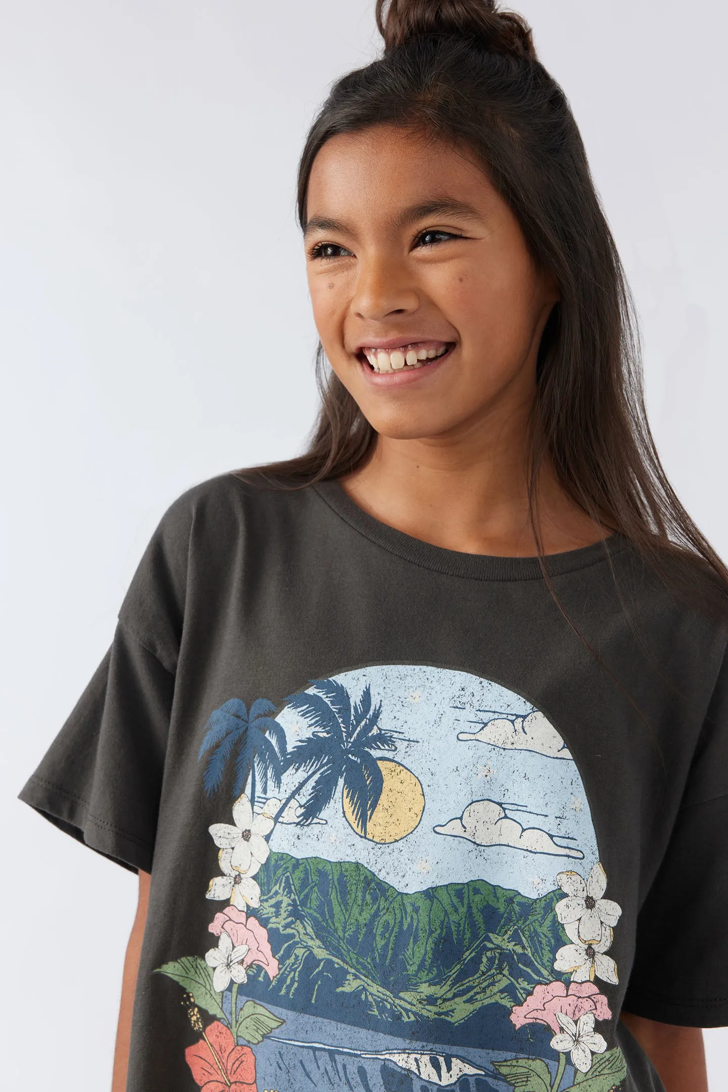 GIRL'S PARADISE HAPPENS TEE sold by O'Neill product image thumbnail 4