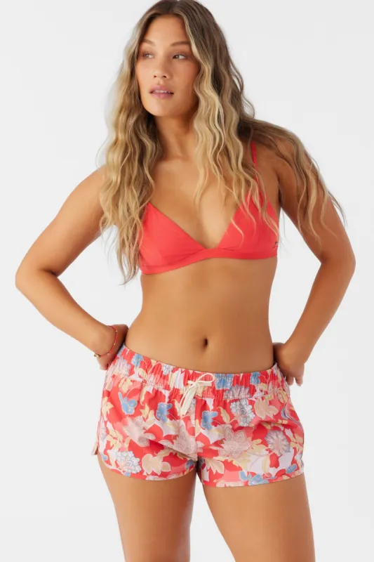 SALTWATER ESSENTIALS LANEY PRINTED 2" ELASTIC BOARDSHORTS sold by O'Neill
