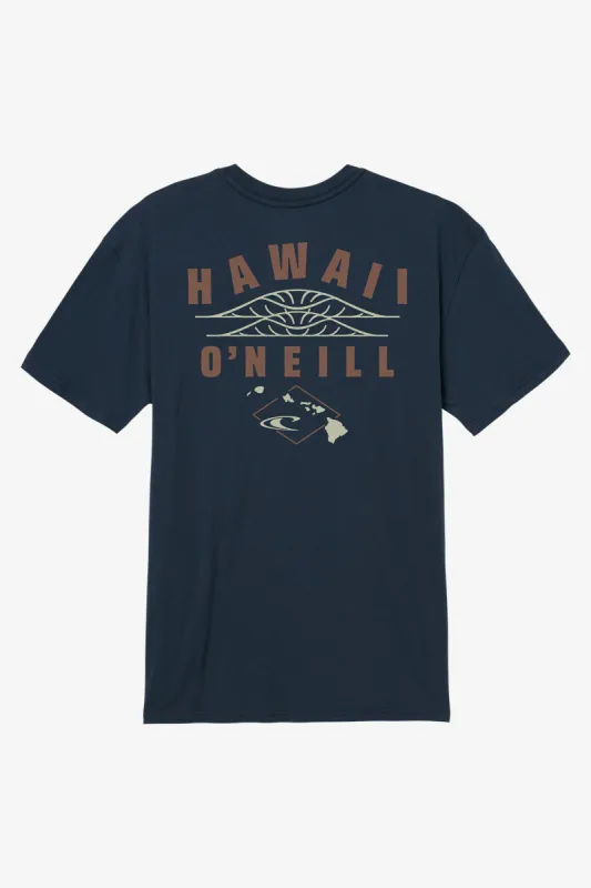 CREST STANDARD FIT TEE made by O'Neill