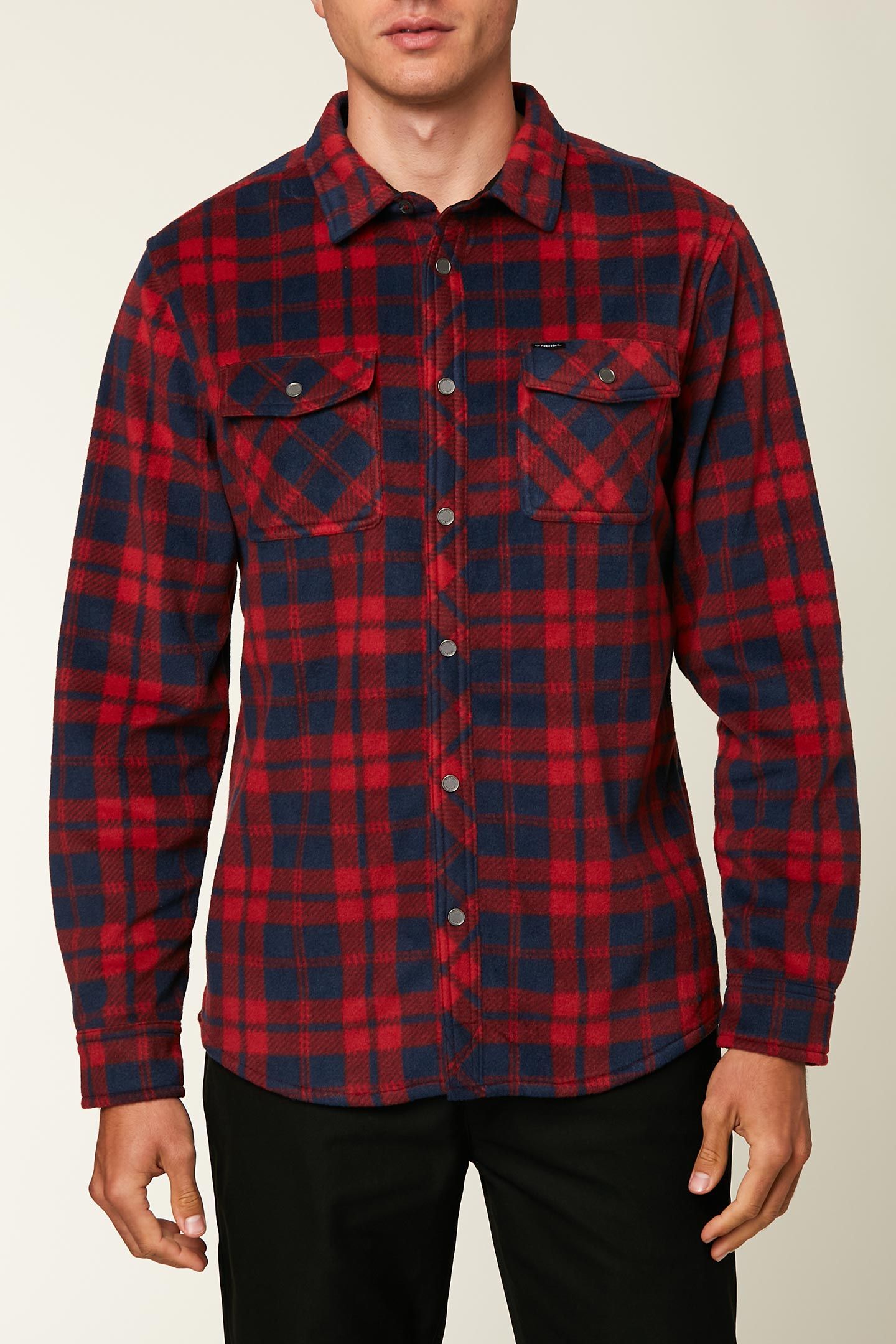 GLACIER PLAID SUPERFLEECE FLANNEL SHIRT sold by O'Neill product image thumbnail 5