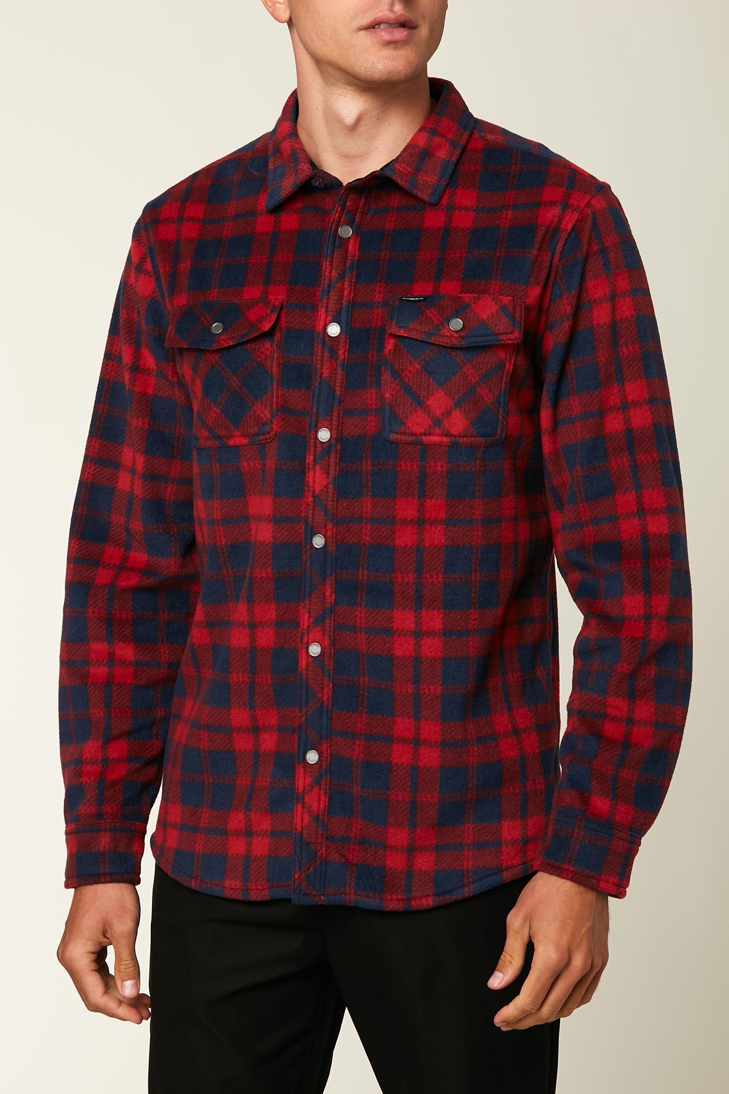GLACIER PLAID SUPERFLEECE FLANNEL SHIRT sold by O'Neill product image thumbnail 2