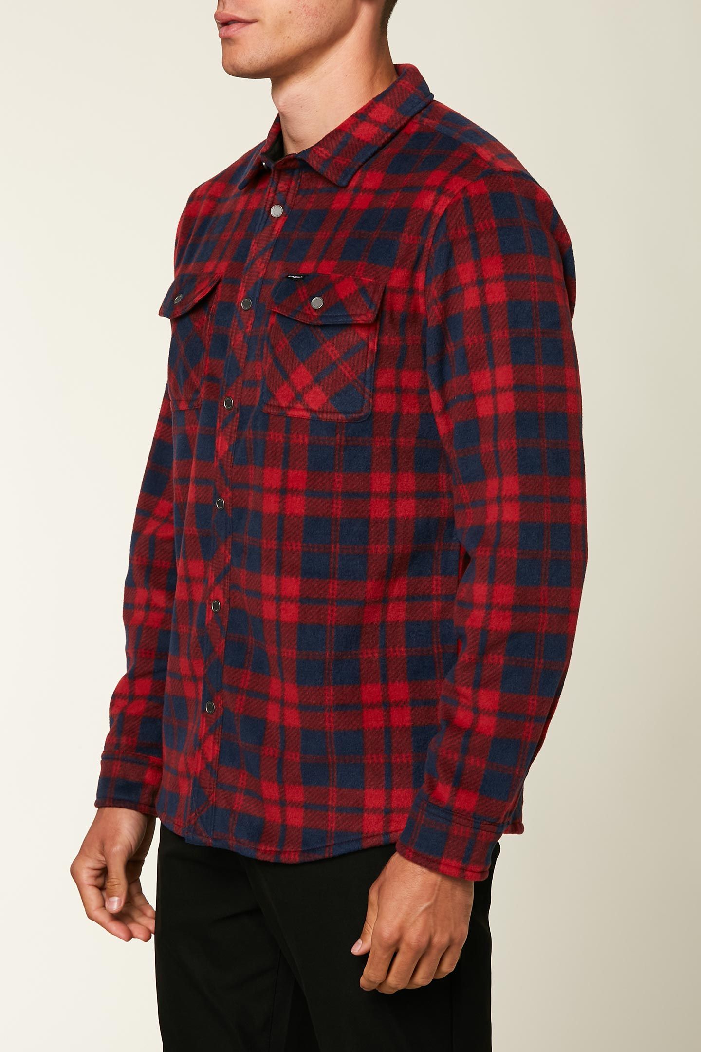 GLACIER PLAID SUPERFLEECE FLANNEL SHIRT sold by O'Neill product image thumbnail 6
