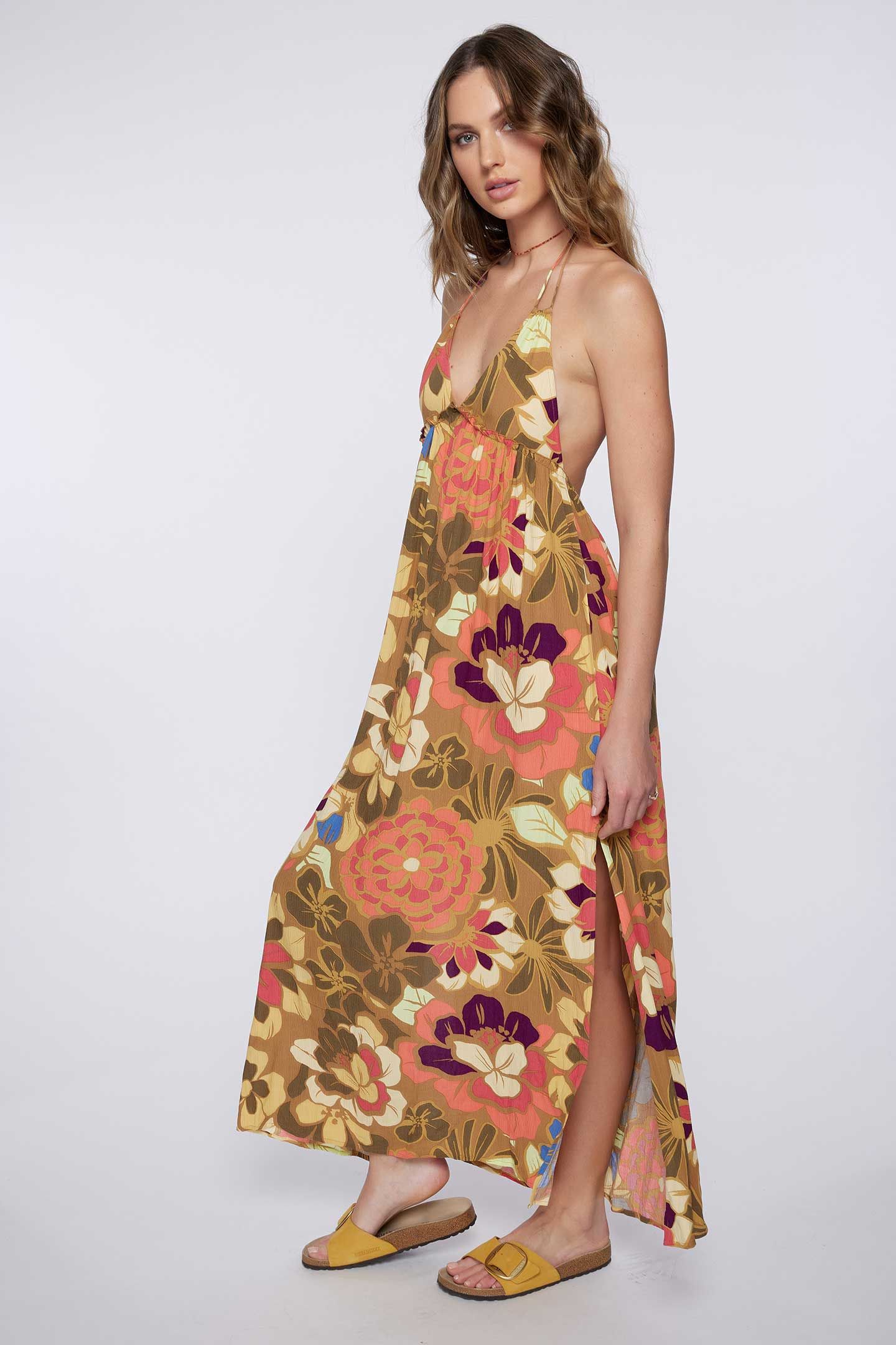 LANGLEY HALTER MAXI DRESS sold by O'Neill product image thumbnail 6