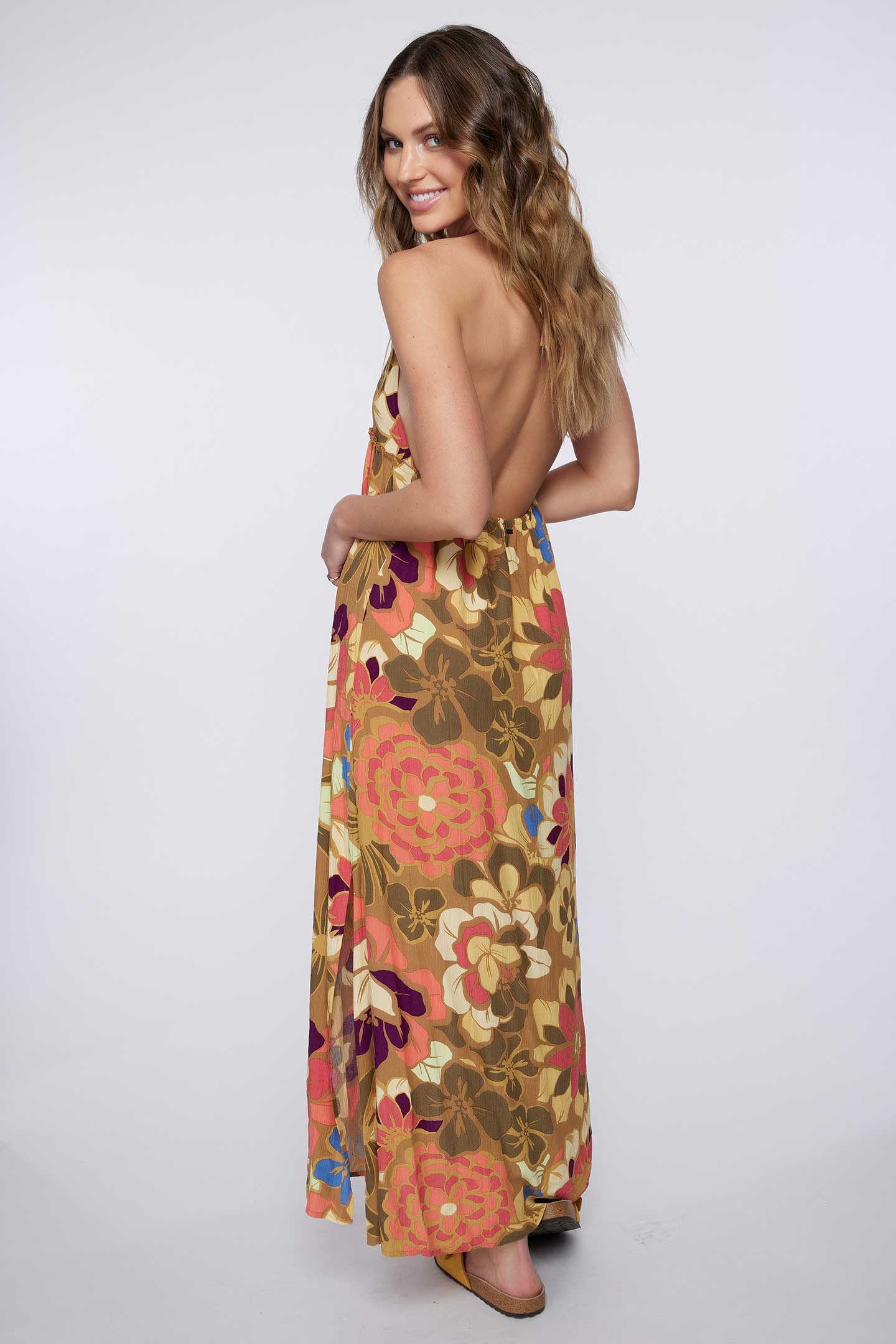 LANGLEY HALTER MAXI DRESS sold by O'Neill product image thumbnail 4