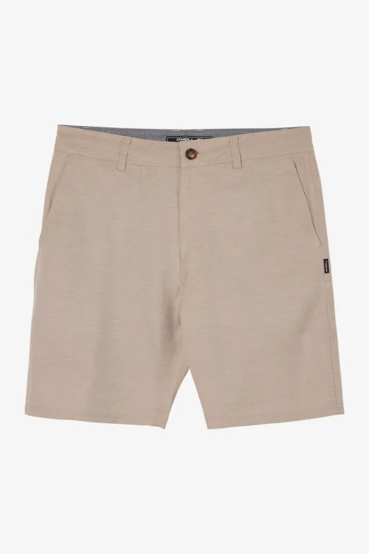 BOY'S RESERVE LIGHT CHECK 18" HYBRID SHORTS sold by O'Neill