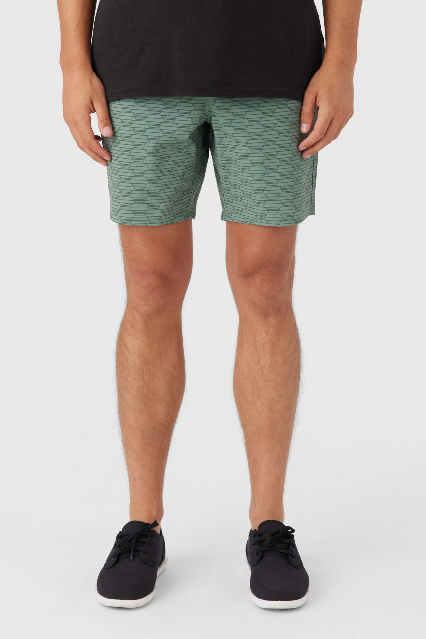 STOCKTON PRINT ELASTIC WAIST 18" HYBRID SHORTS sold by O'Neill product image thumbnail 2