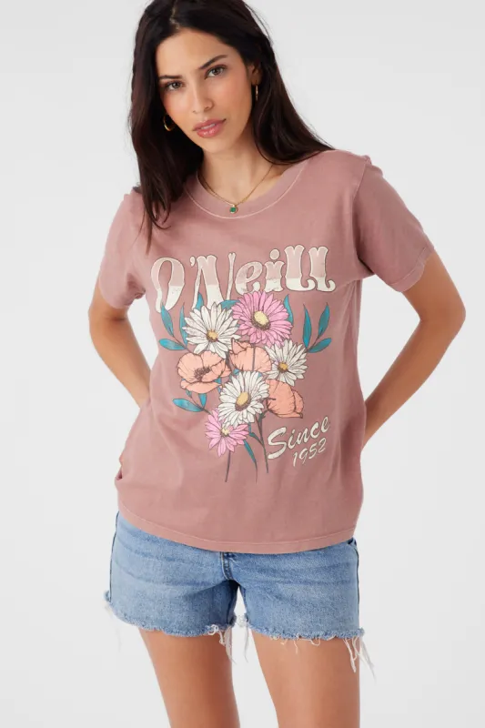 With Flowers Tee sold by O'Neill