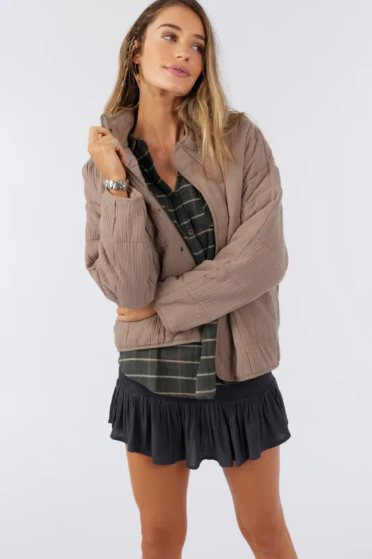 MABELINE QUILTED JACKET made by O'Neill