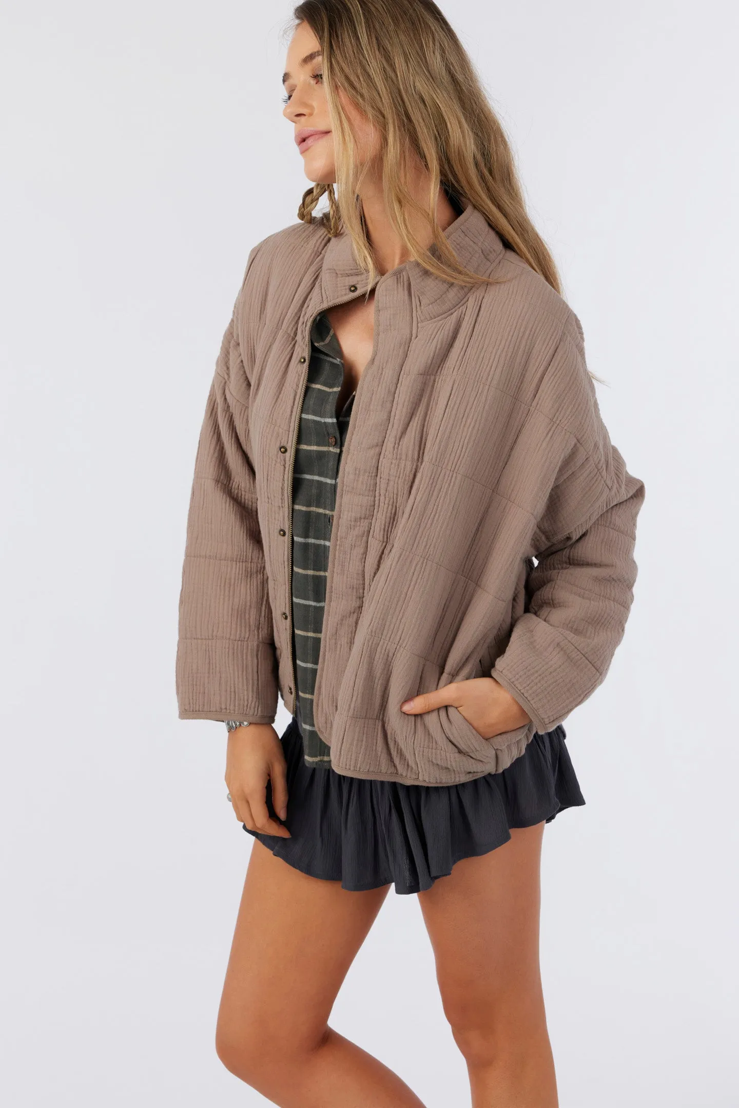 MABELINE QUILTED JACKET sold by O'Neill product image thumbnail 5