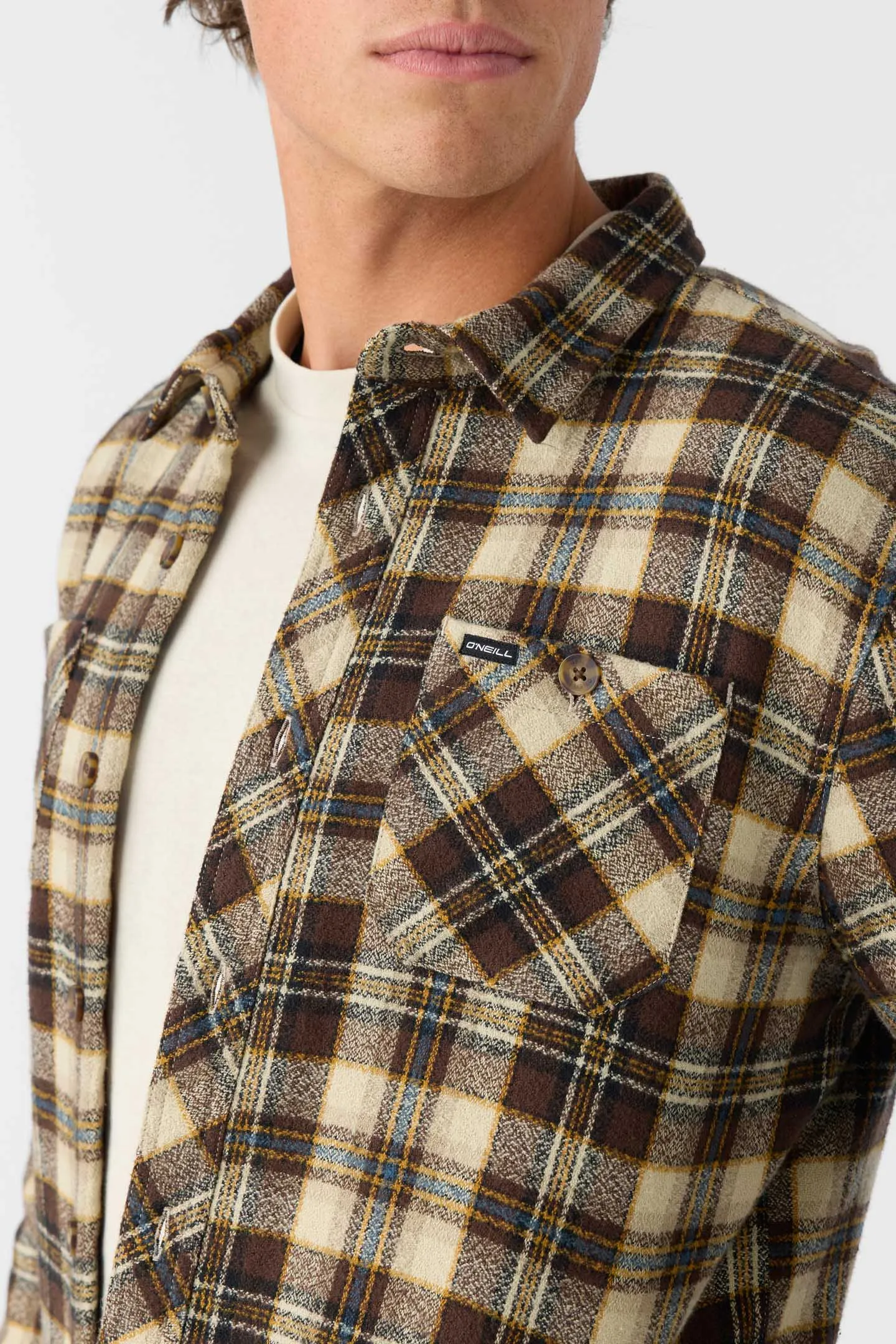 Redmond Flannel High Pile Lined Jacket sold by O'Neill product image thumbnail 5