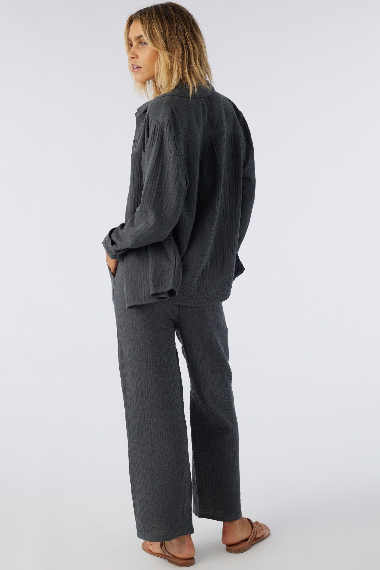 BRENDA DOUBLE GAUZE PANTS sold by O'Neill product image thumbnail 6