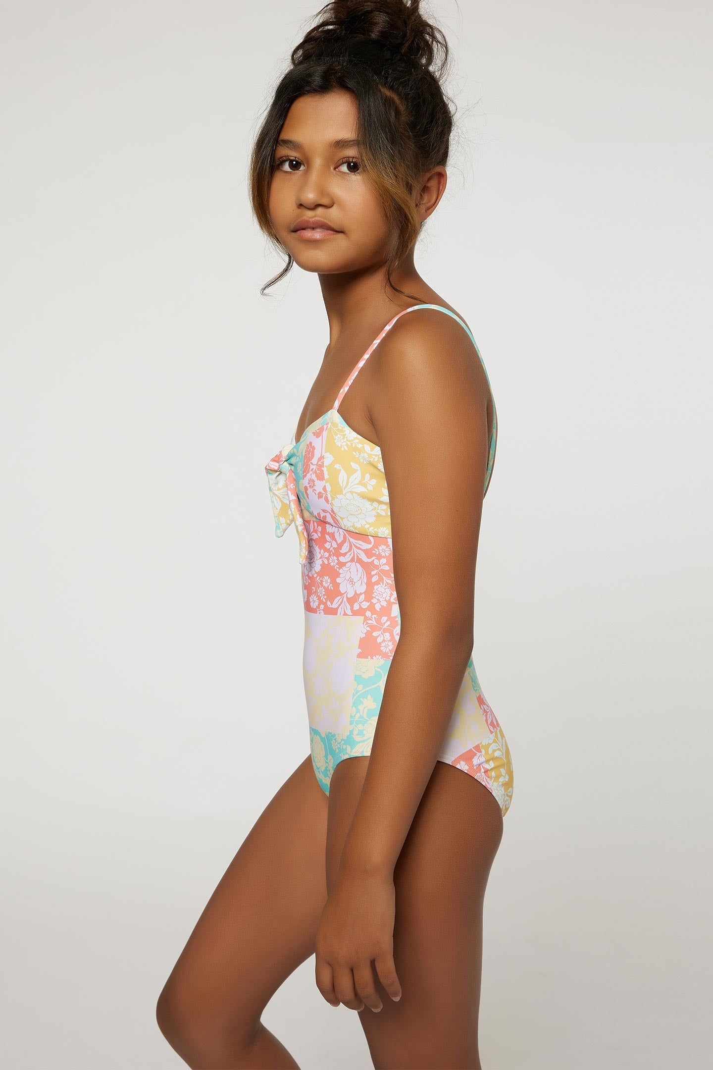 GIRL'S OLIVIA TIE FRONT ONE PIECE sold by O'Neill product image thumbnail 5