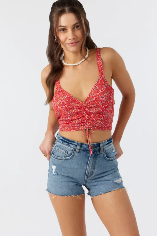 KIKO DITSY FLORAL TOP sold by O'Neill