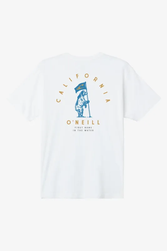 CALI FLAGBEARER TEE sold by O'Neill