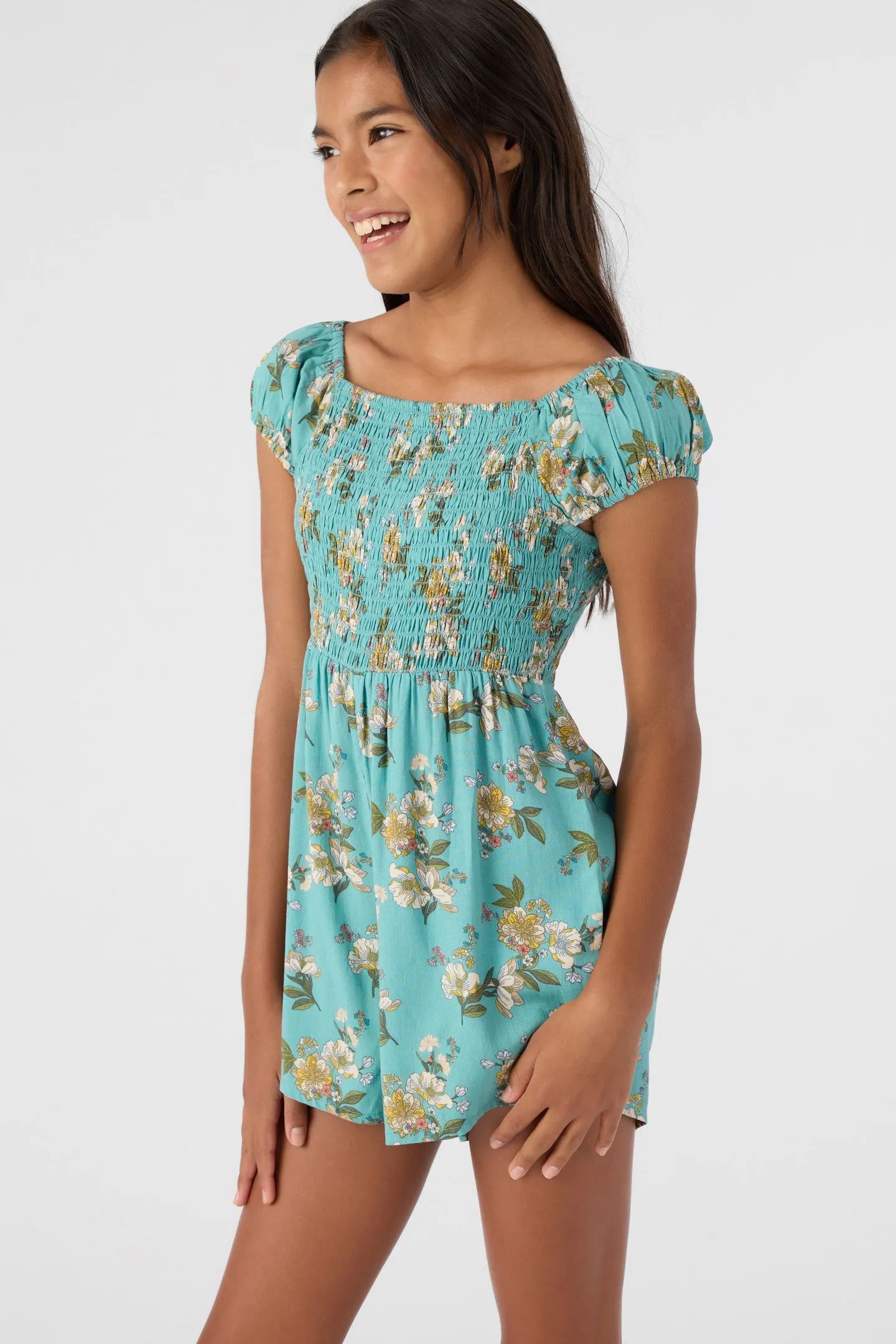 GIRL'S LOREN WOVEN ROMPER sold by O'Neill product image thumbnail 5