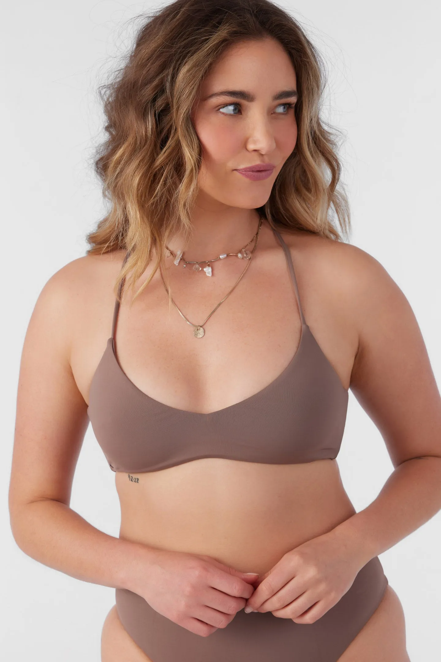 SALTWATER SOLIDS HUNTINGTON BRALETTE TOP sold by O'Neill product image thumbnail 2