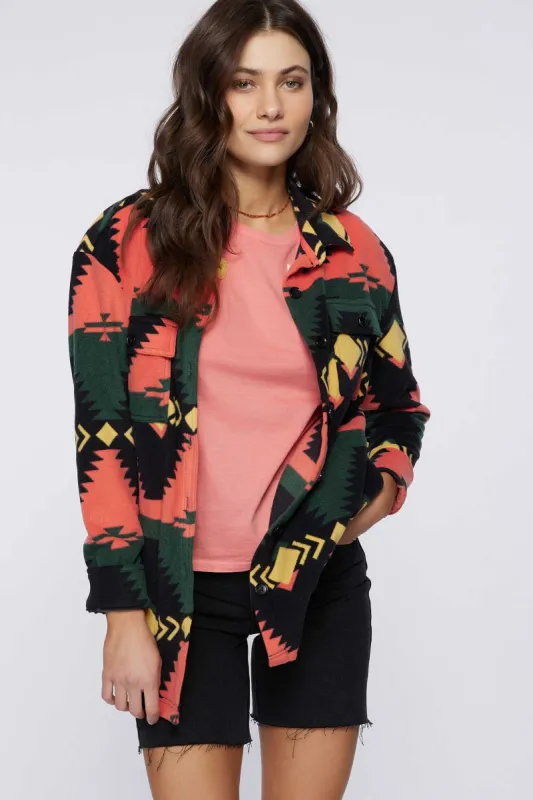 COLLINS OVERSIZED SUPERFLEECE SHACKET sold by O'Neill