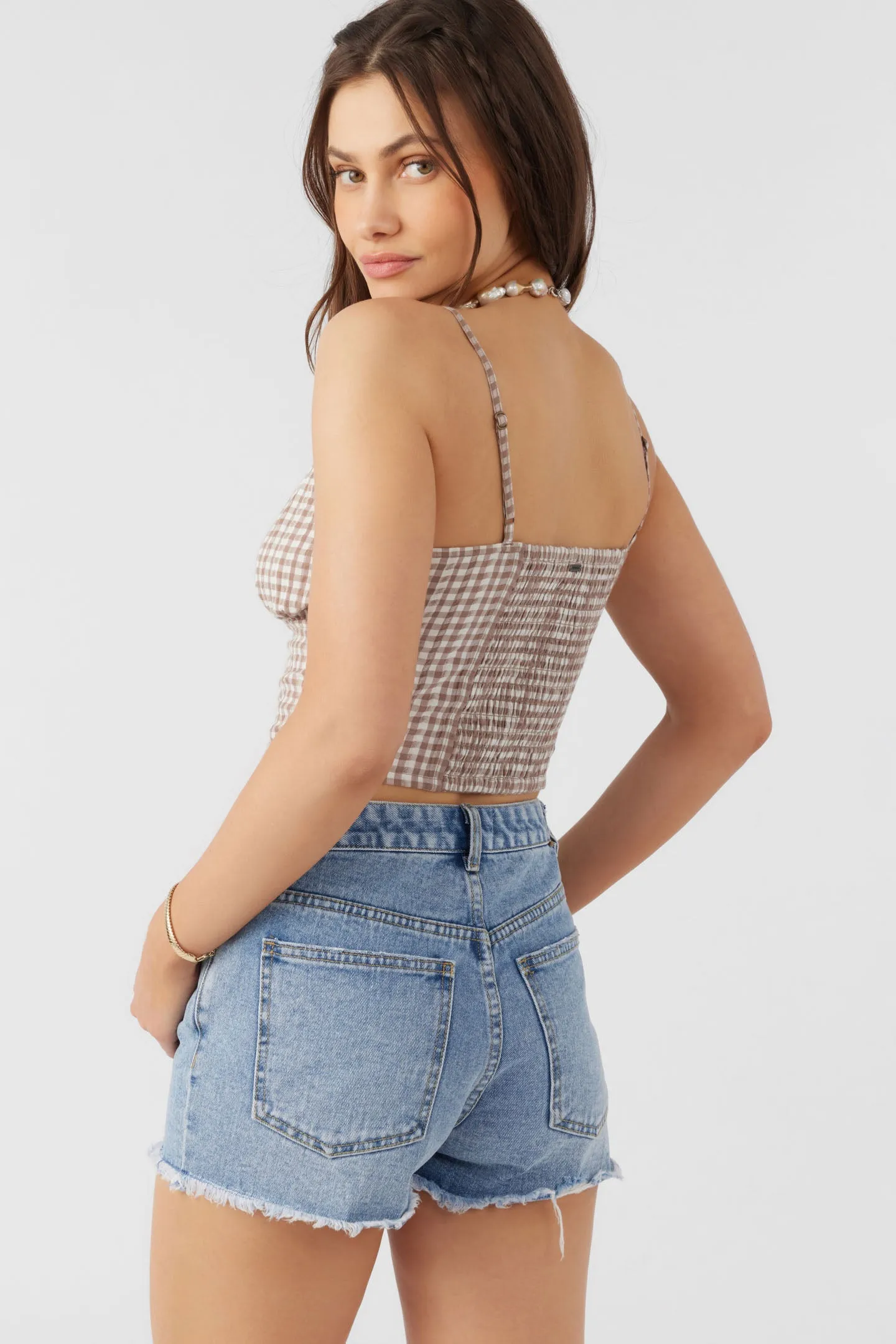 KALIA CECE GINGHAM TOP sold by O'Neill product image thumbnail 2