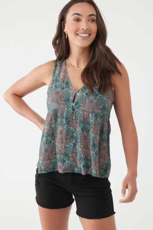 CHRYSTIE PAISLEY TOP sold by O'Neill