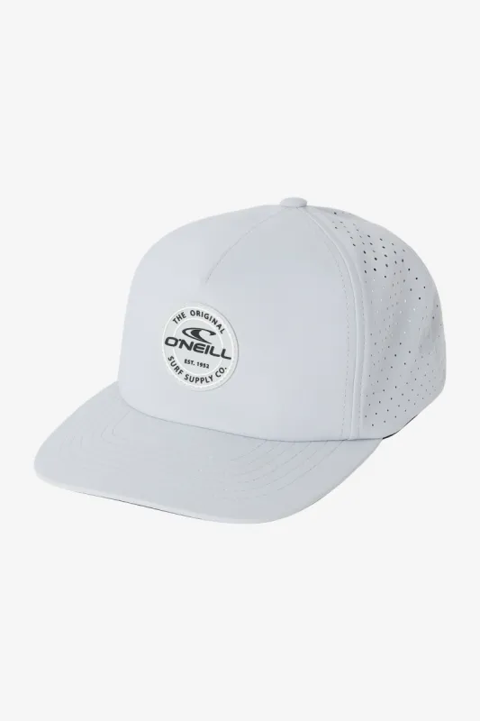 TRVLR NAVIGATE HYBRID SNAPBACK HAT sold by O'Neill