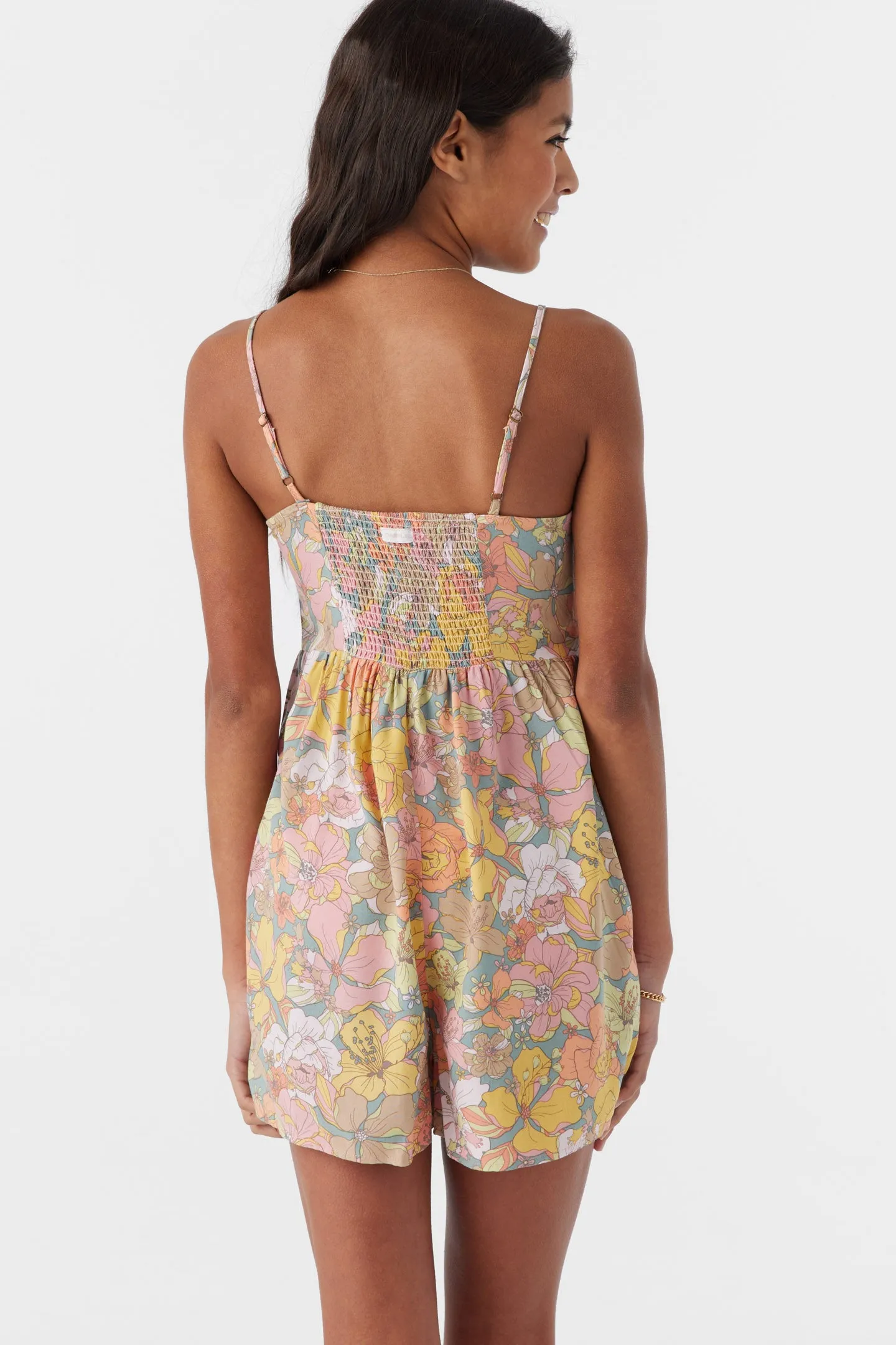 GIRL'S DORRIE JANIS FLORAL ROMPER sold by O'Neill product image thumbnail 4