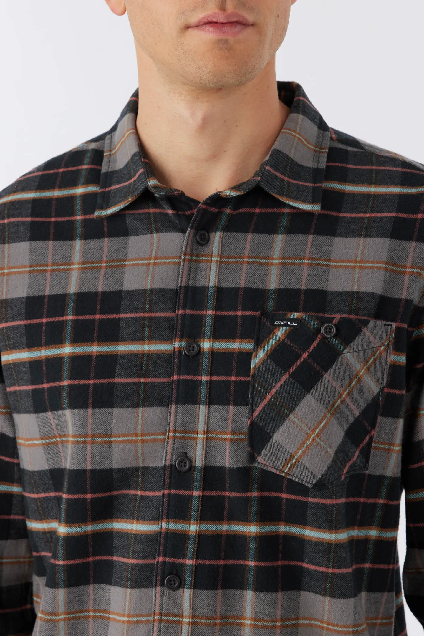 REDMOND PLAID STRETCH FLANNEL SHIRT sold by O'Neill product image thumbnail 4