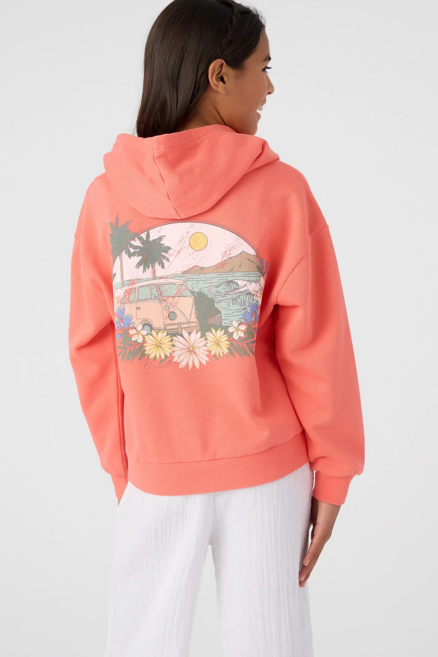 GIRL'S LEIGH HOODED SWEATSHIRT sold by O'Neill