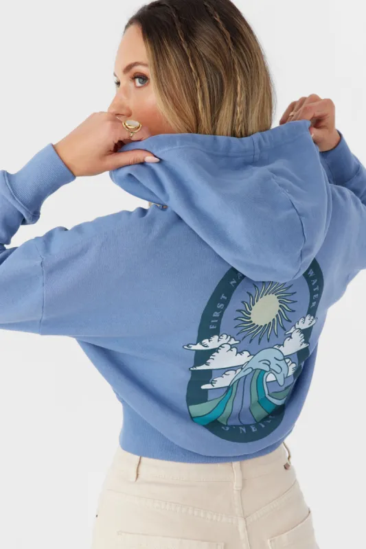 DARCIE HOODED ZIP FLEECE JACKET sold by O'Neill