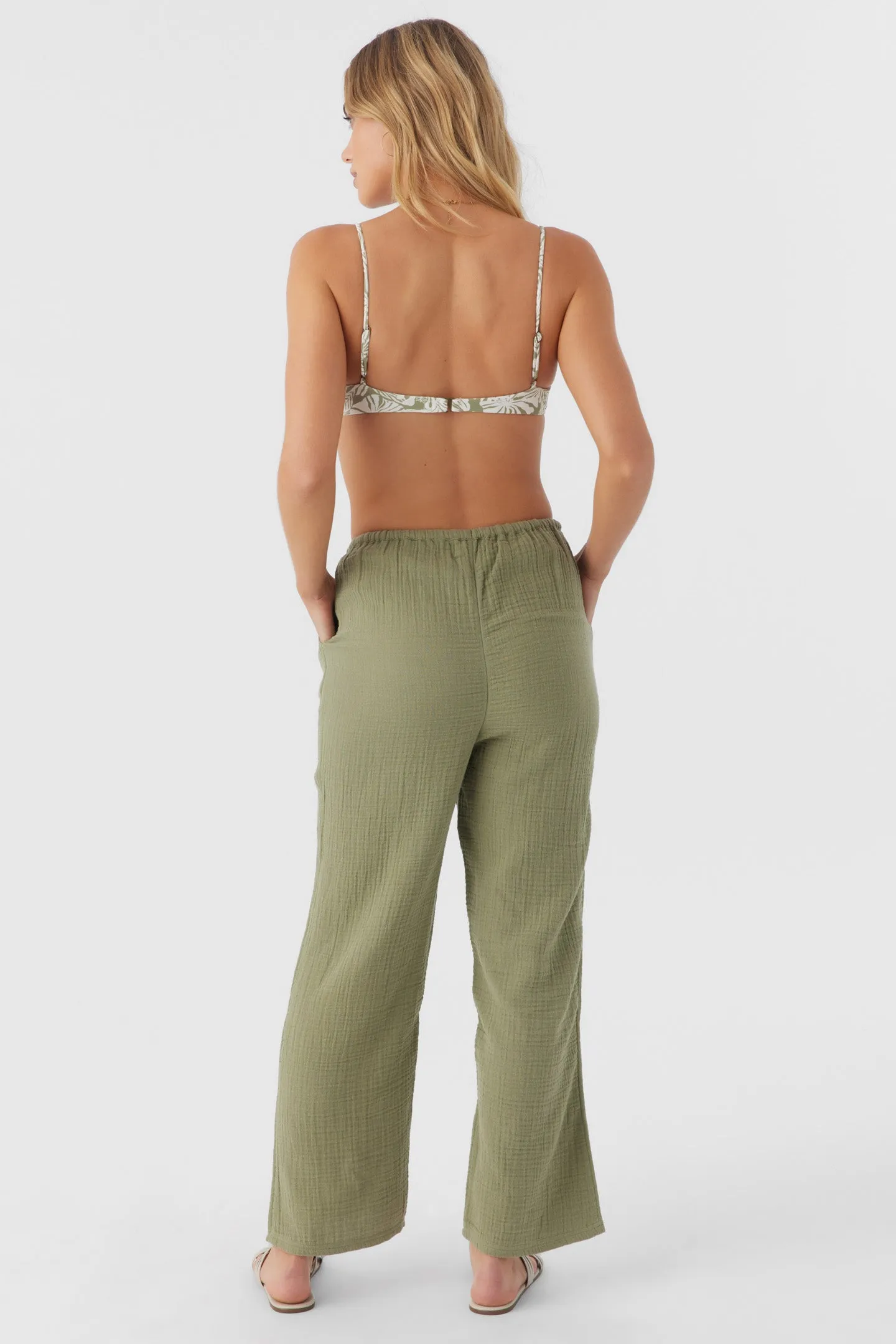 BRENDA CRINKLE DOUBLE GAUZE BEACH PANTS sold by O'Neill product image thumbnail 2