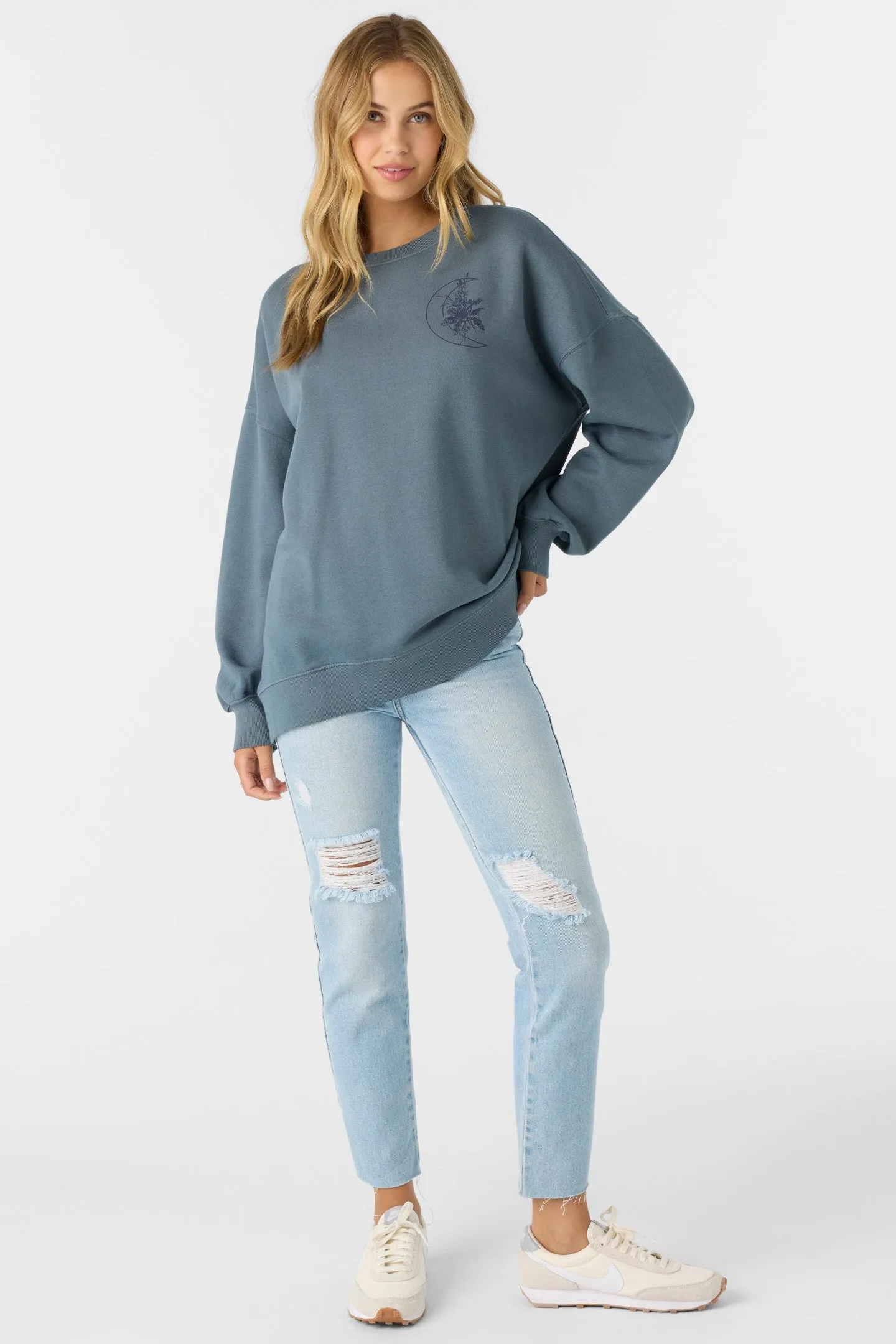 CHOICE CREWNECK OVERSIZED-FIT FLEECE PULLOVER sold by O'Neill product image thumbnail 3