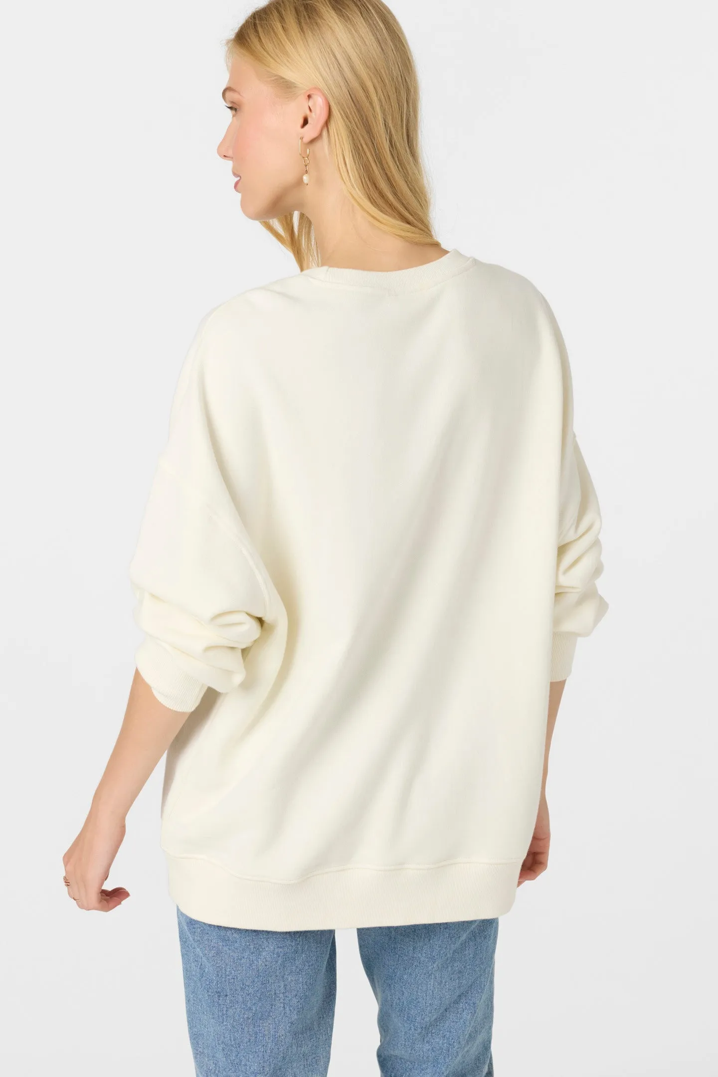 Choice Crewneck Oversized-Fit Fleece Pullover sold by O'Neill product image thumbnail 2